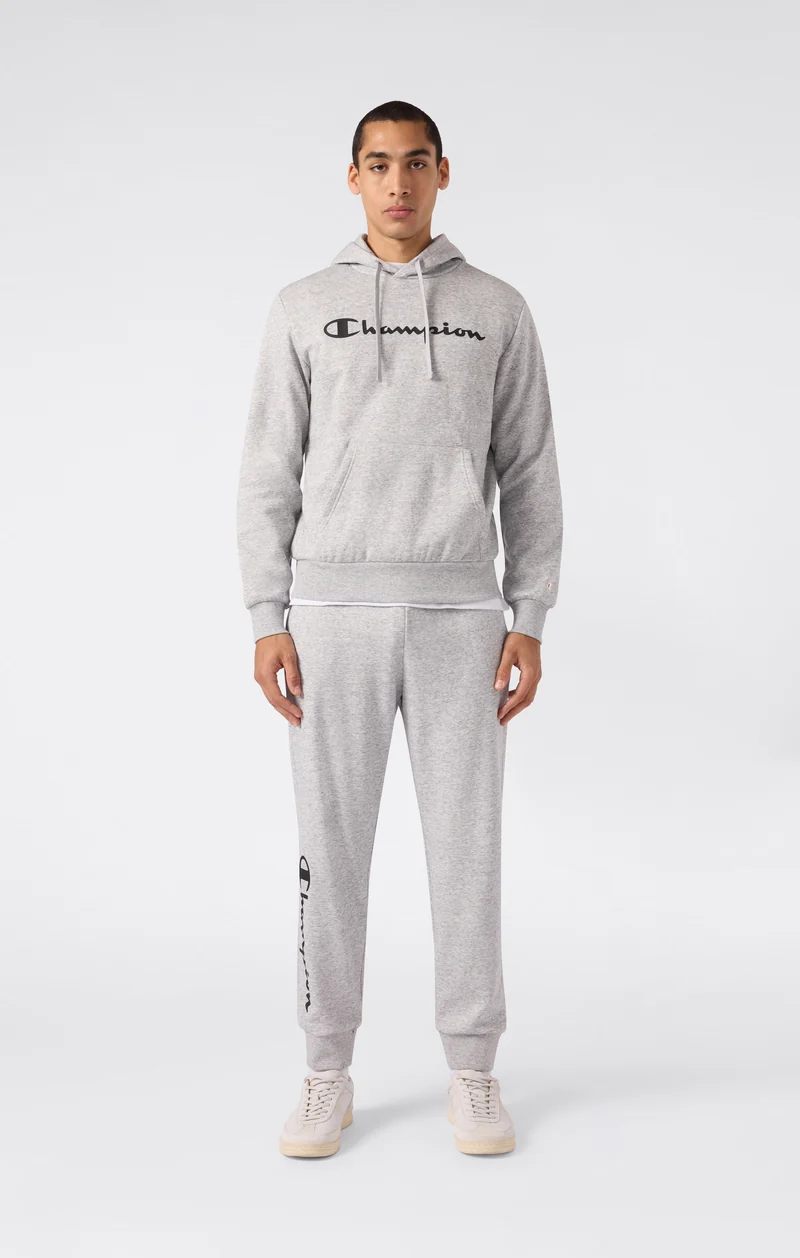 Men’s Fleece Hoodie Script Logo