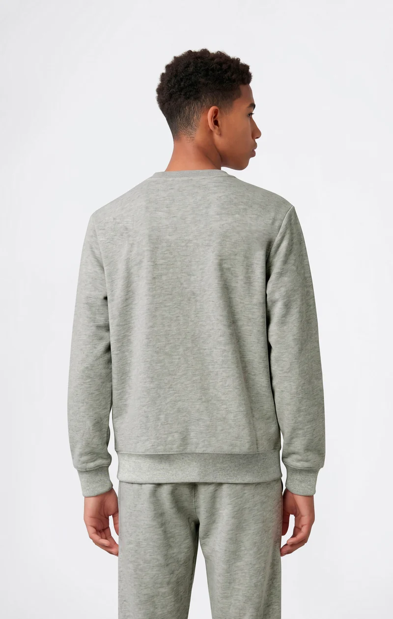 Boys' Fleece Crewneck Sweatshirt Script Logo