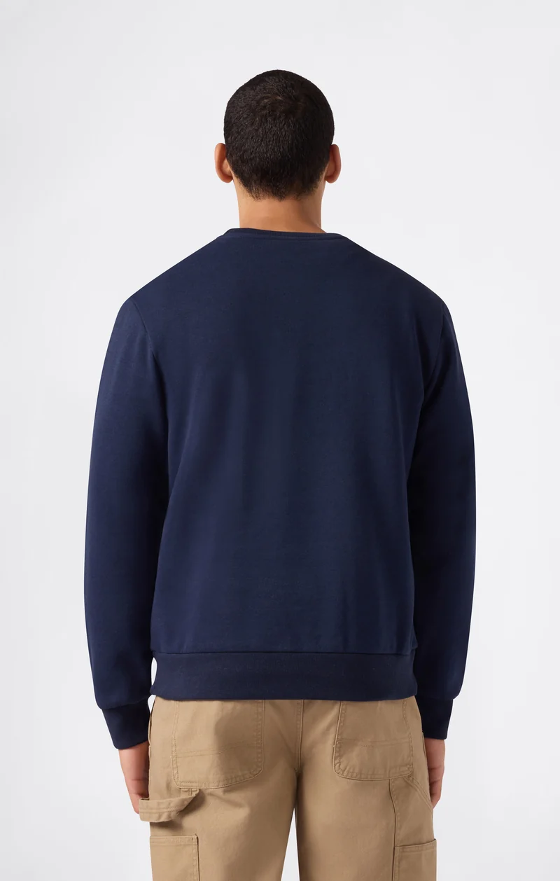 Men’s Fleece Crewneck Sweatshirt Script Logo