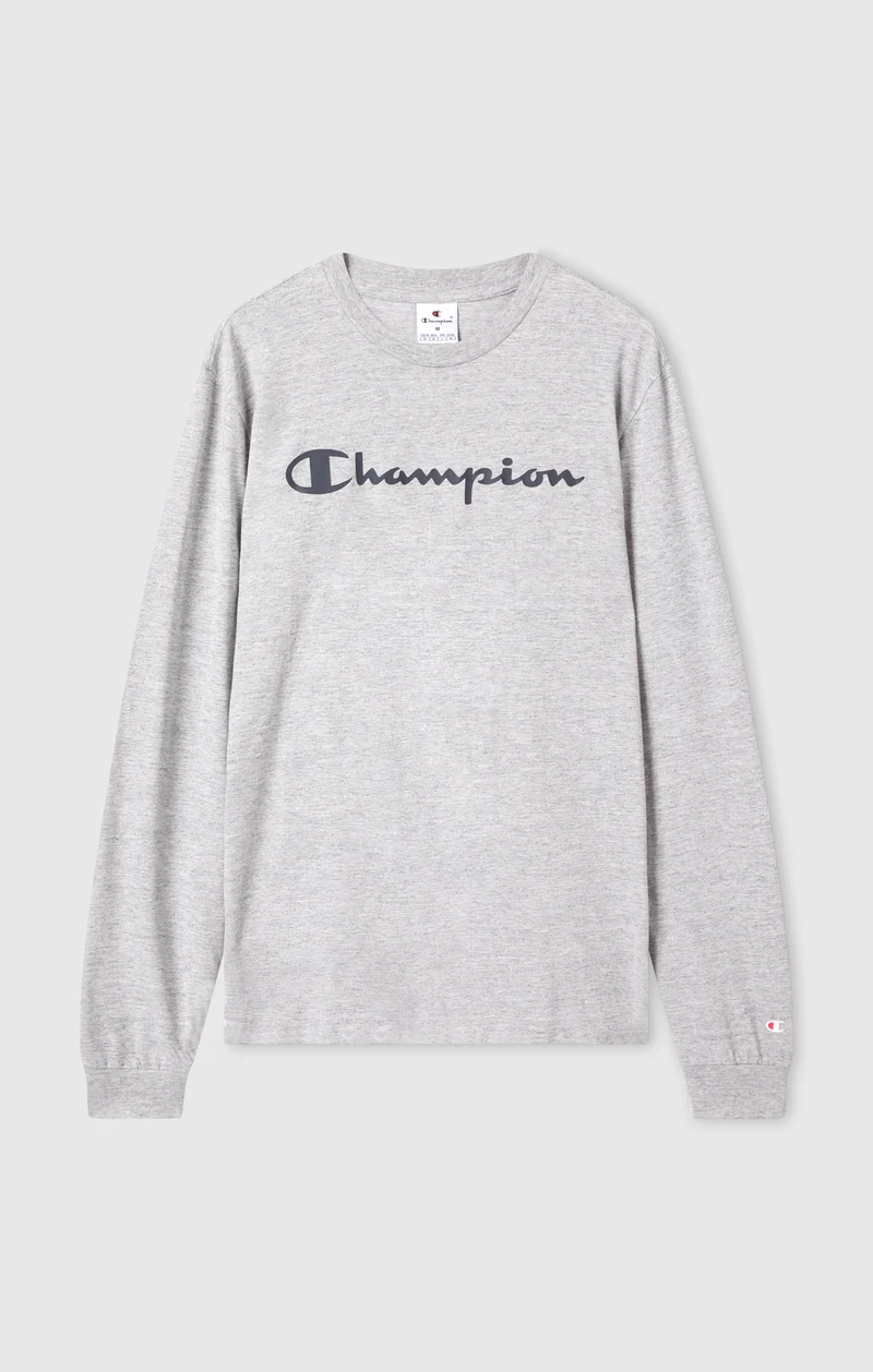 Men’s Long Sleeve T-Shirt Script Logo