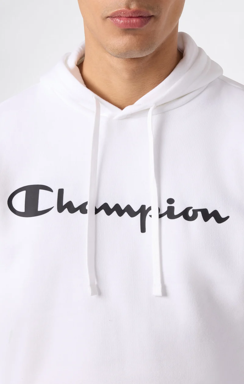 Men’s Fleece Hoodie Script Logo