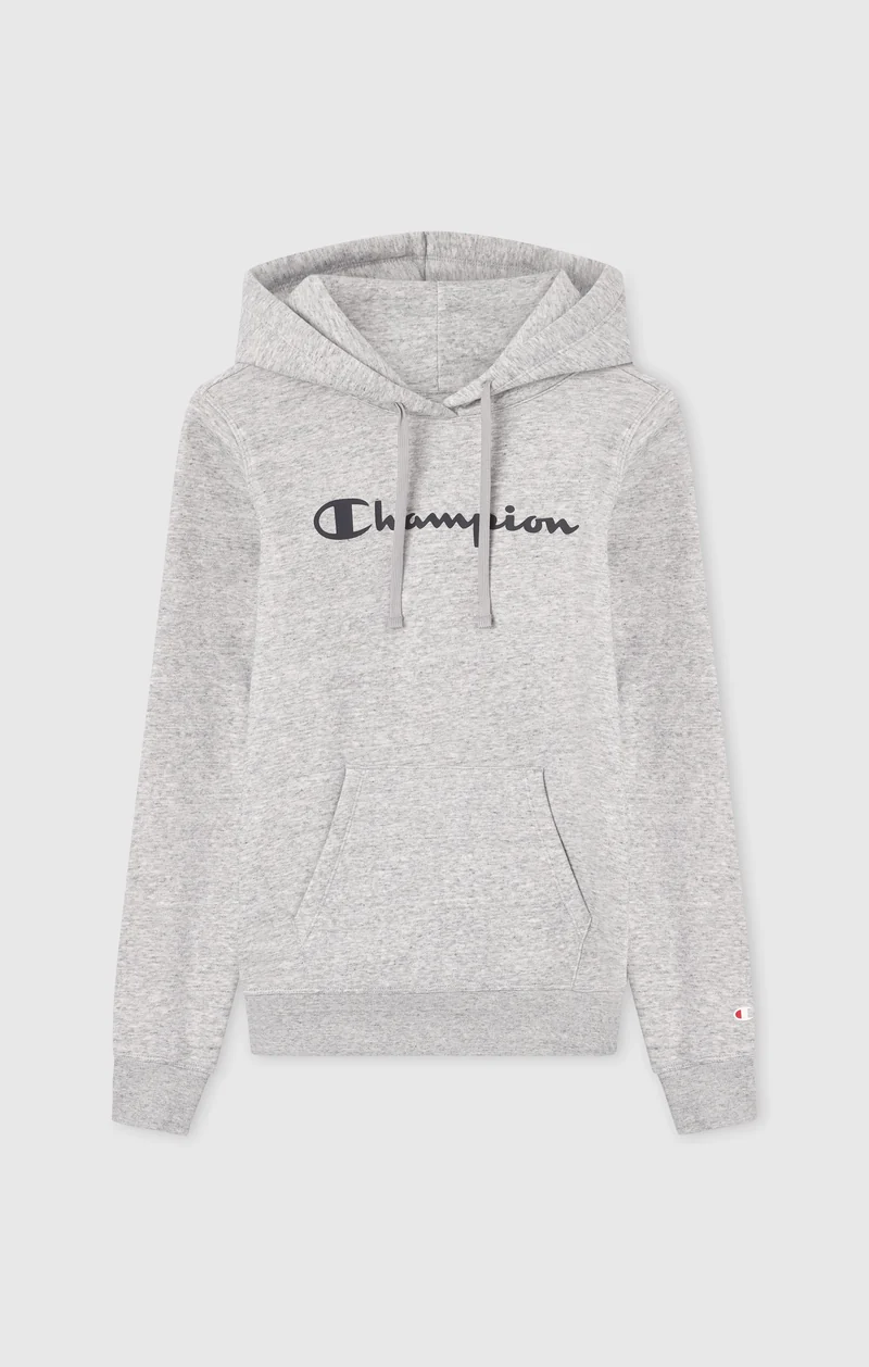 Women's Fleece Hooded Sweatshirt Script Logo
