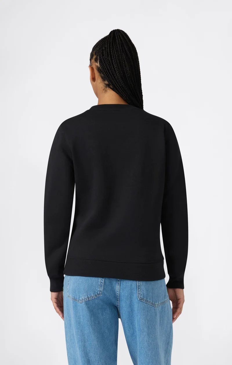 Women's Fleece Crewneck Sweatshirt Script Logo