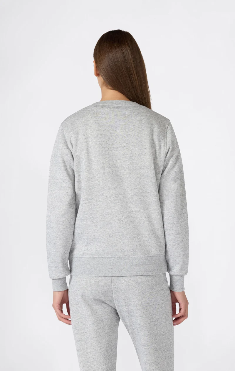 Women's Fleece Crewneck Sweatshirt Script Logo