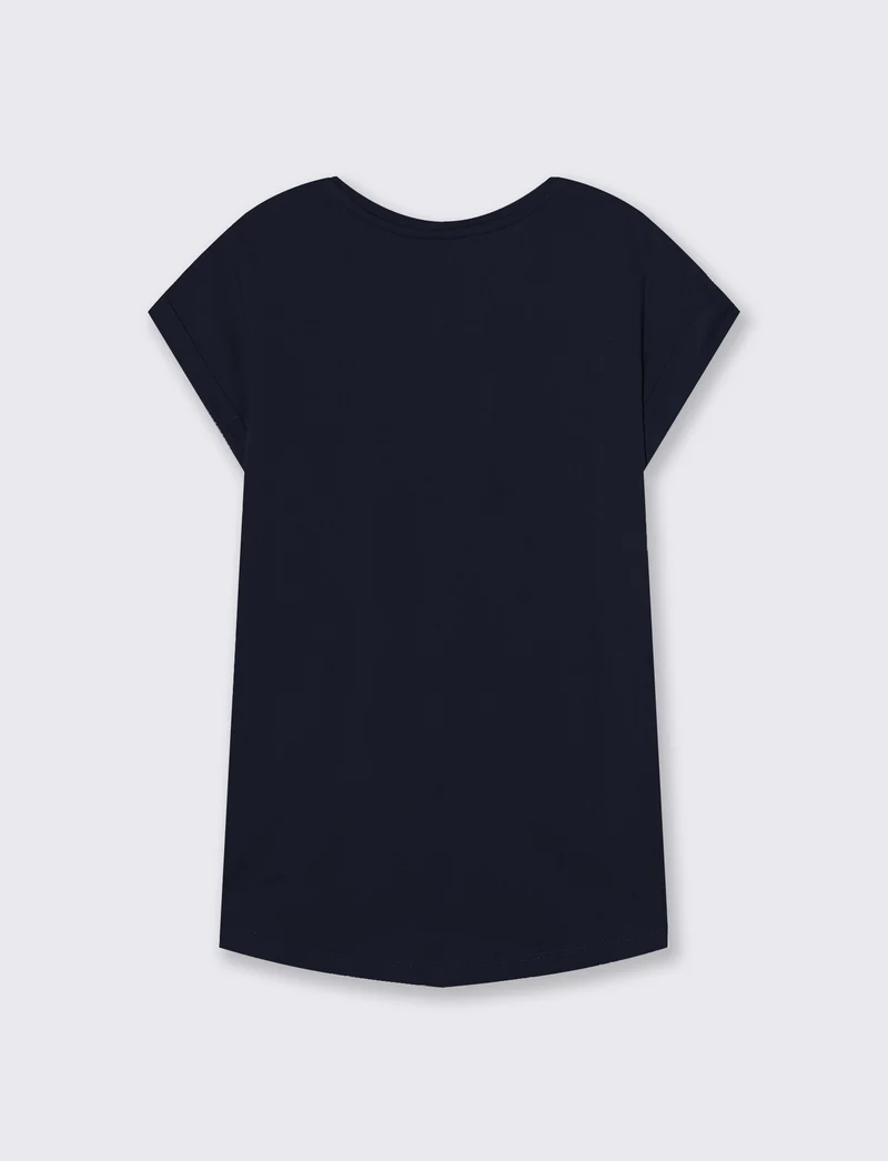 T-Shirt Manica Corta con Stampa - var 1