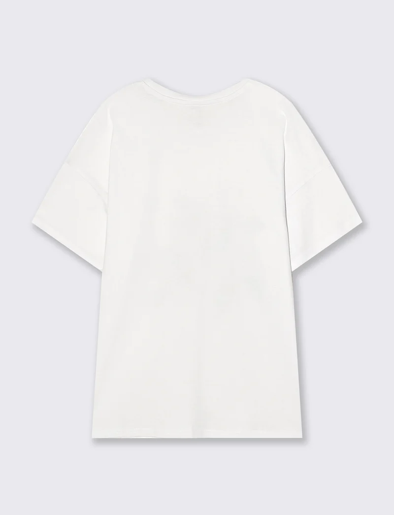 T-Shirt Manica Corta con Stampa - var 2