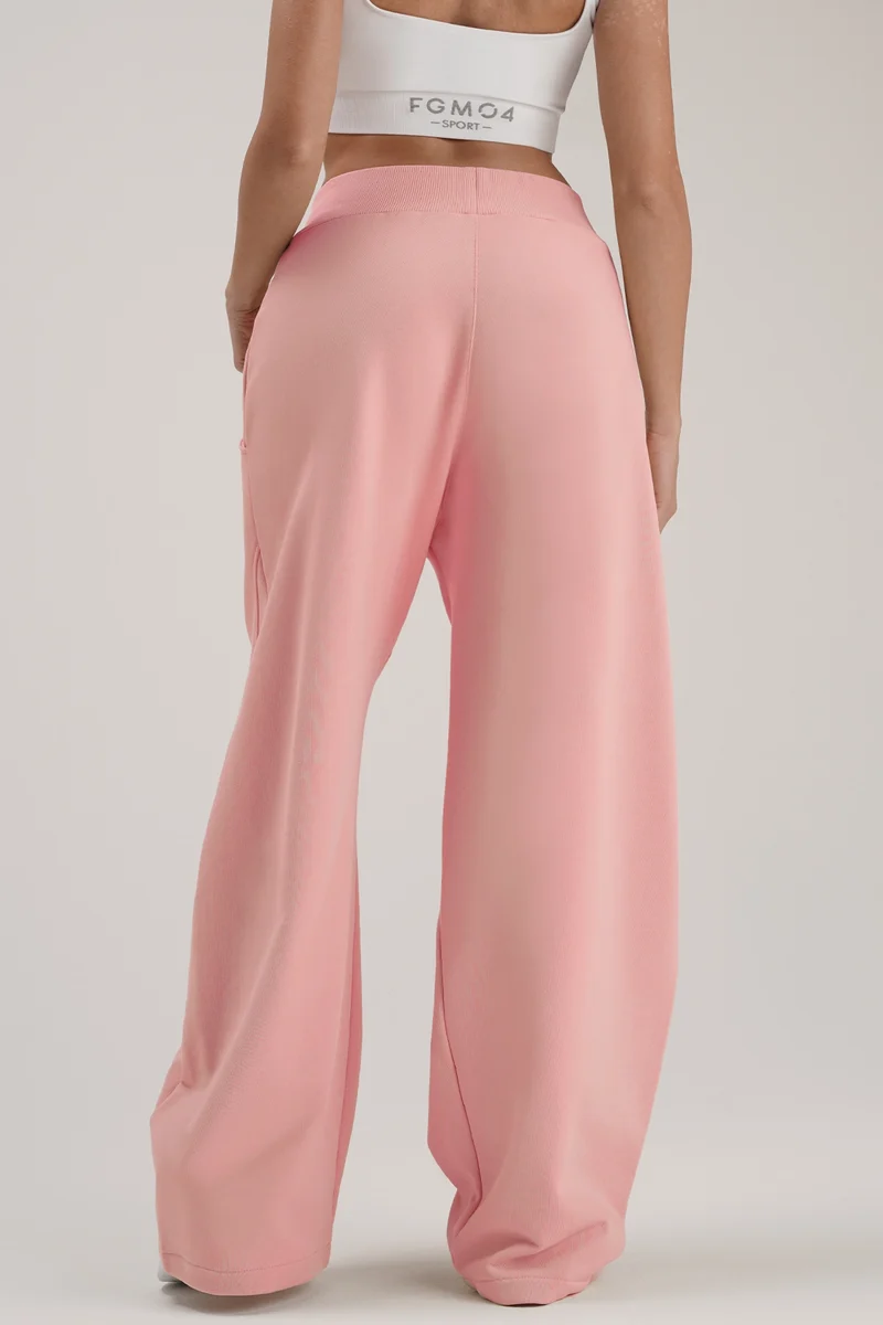 Pantalone Donna Baggy Ikonic Rosa Chiaro