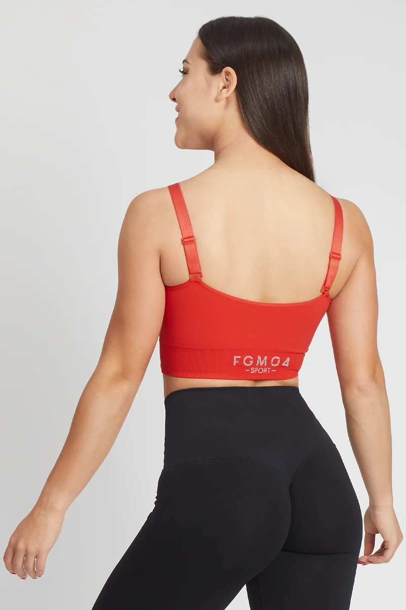 Top Adele 2.0 Rosso Fiamma