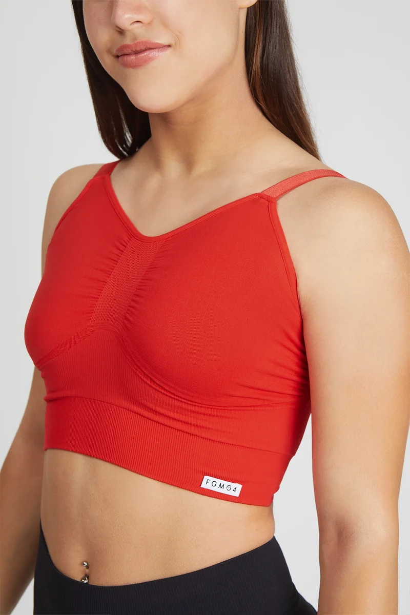 Top Adele 2.0 Rosso Fiamma