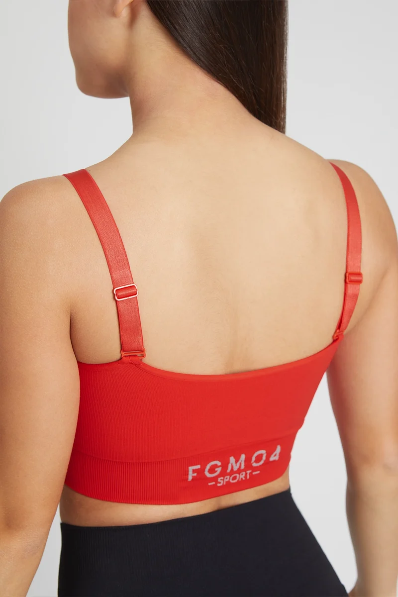 Top Adele 2.0 Rosso Fiamma