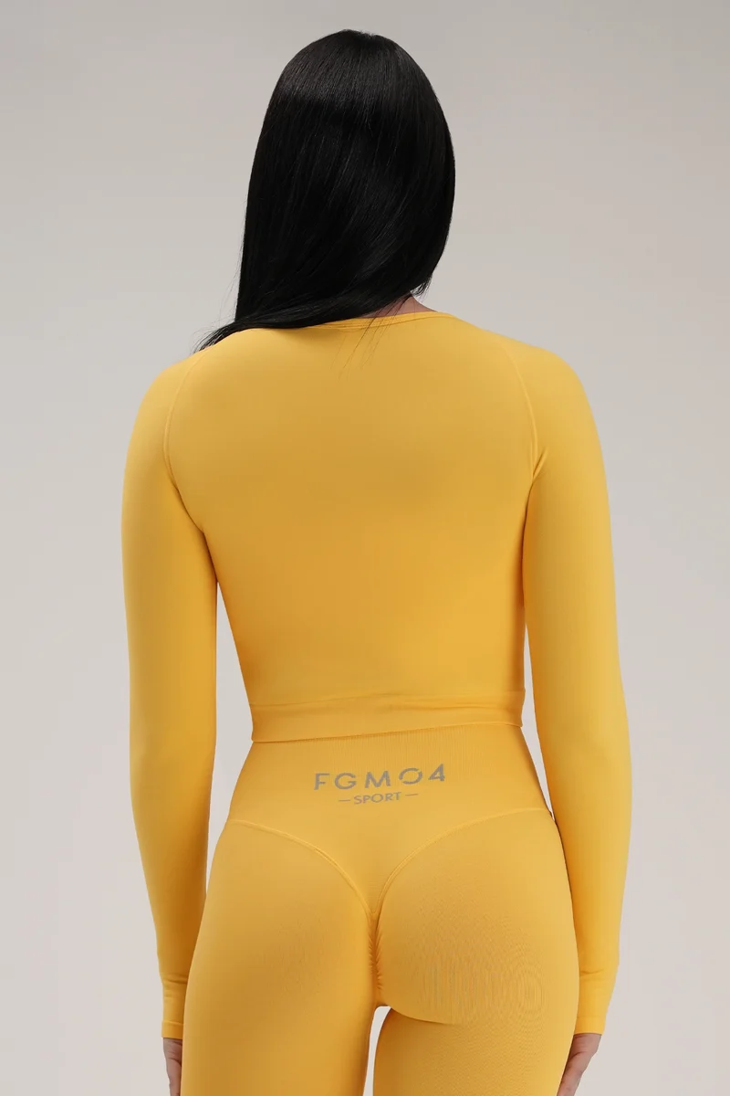 Bolero Full Zip Giallo Lemon
