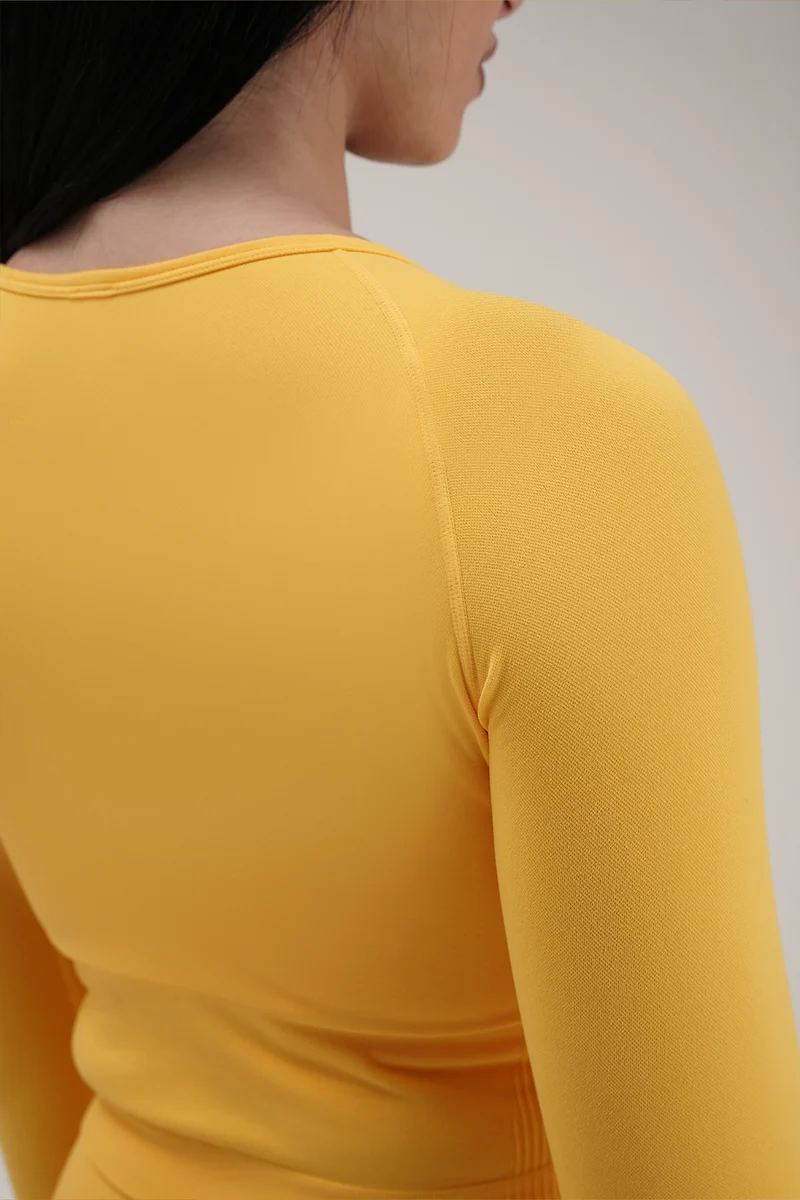 Bolero Full Zip Giallo Lemon