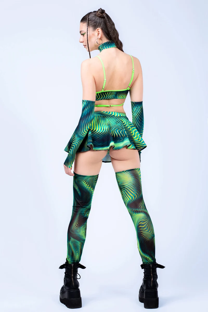Timesink Strappy Triangle Top
