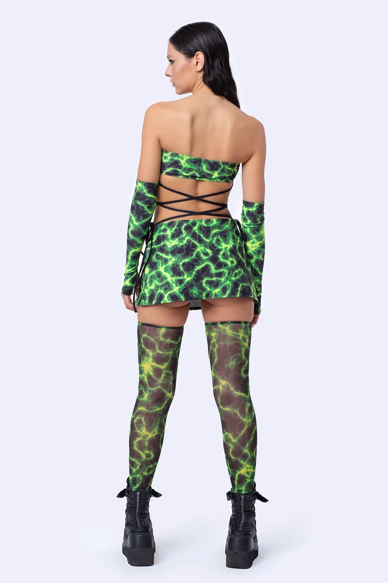 Toxic Reaction 2-Piece Dress