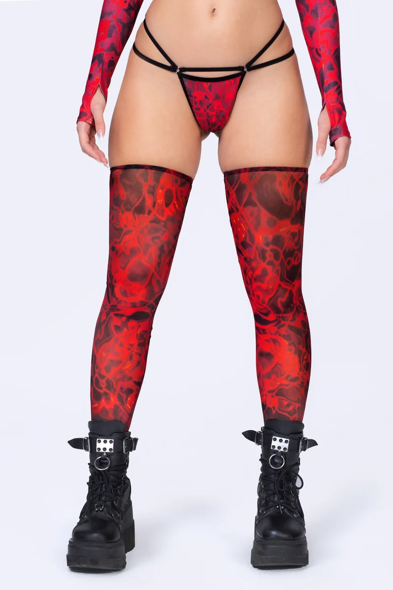 Strange Brew Strappy Bikini Bottoms