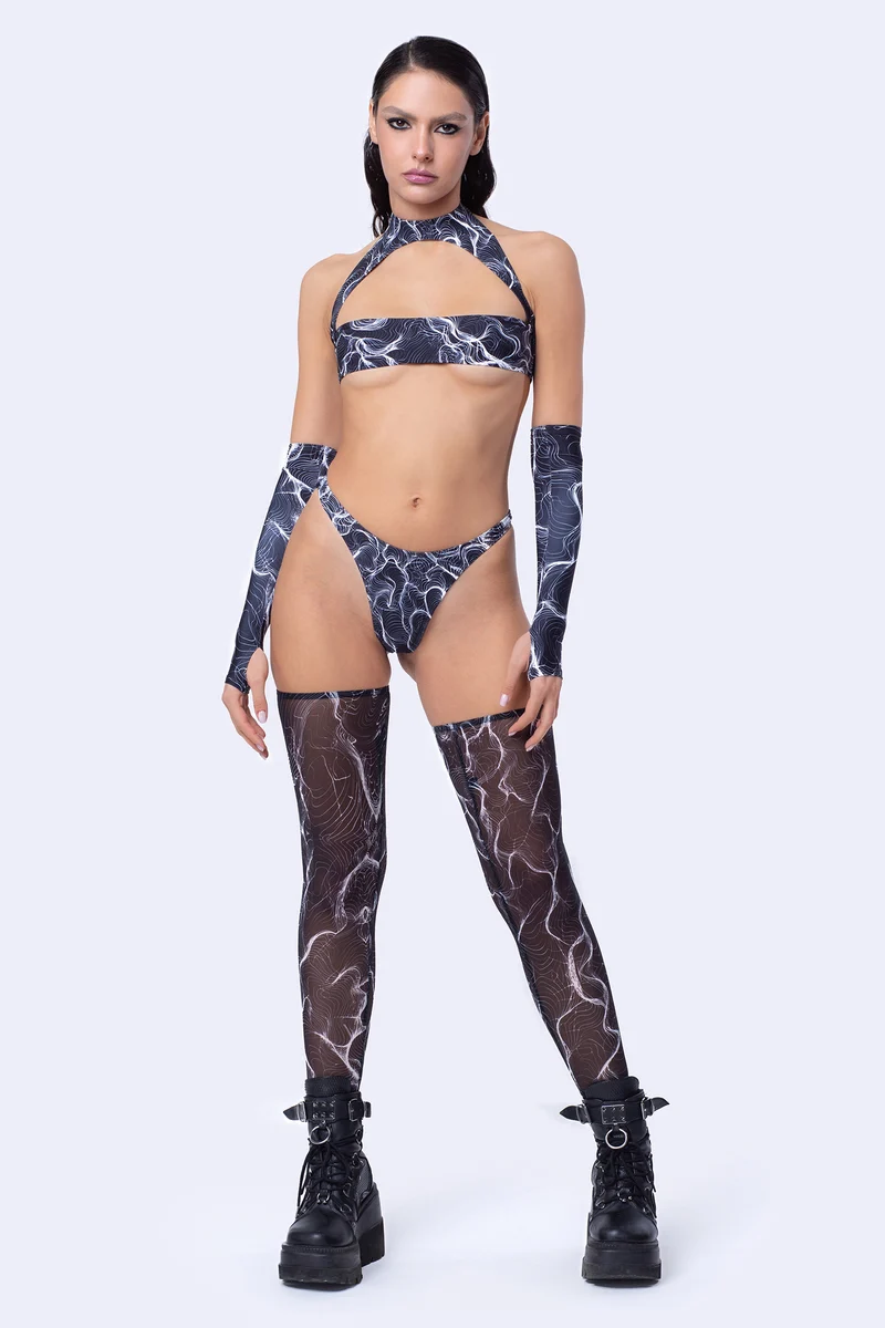 Out Cold Cutout Top