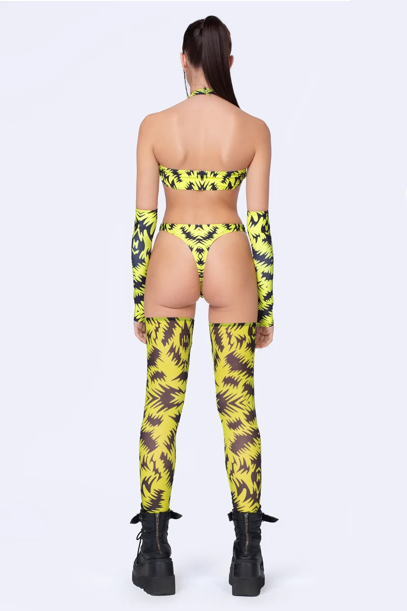 Juxtaposition Cutout Top