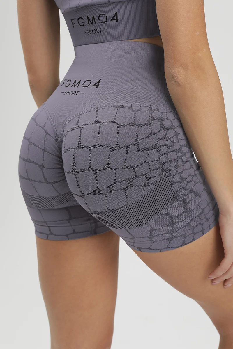 Shorts Push Up All-Up Cocco Grigio Ira