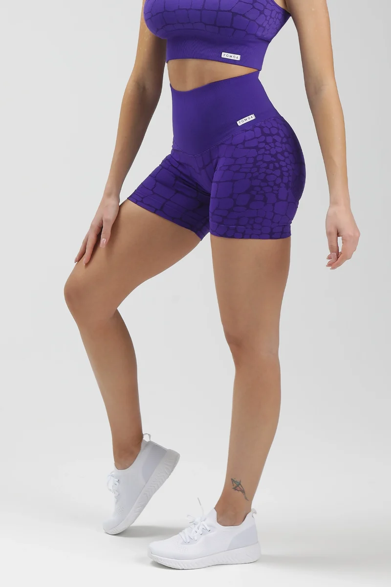 Shorts Push Up All-Up Cocco Viola