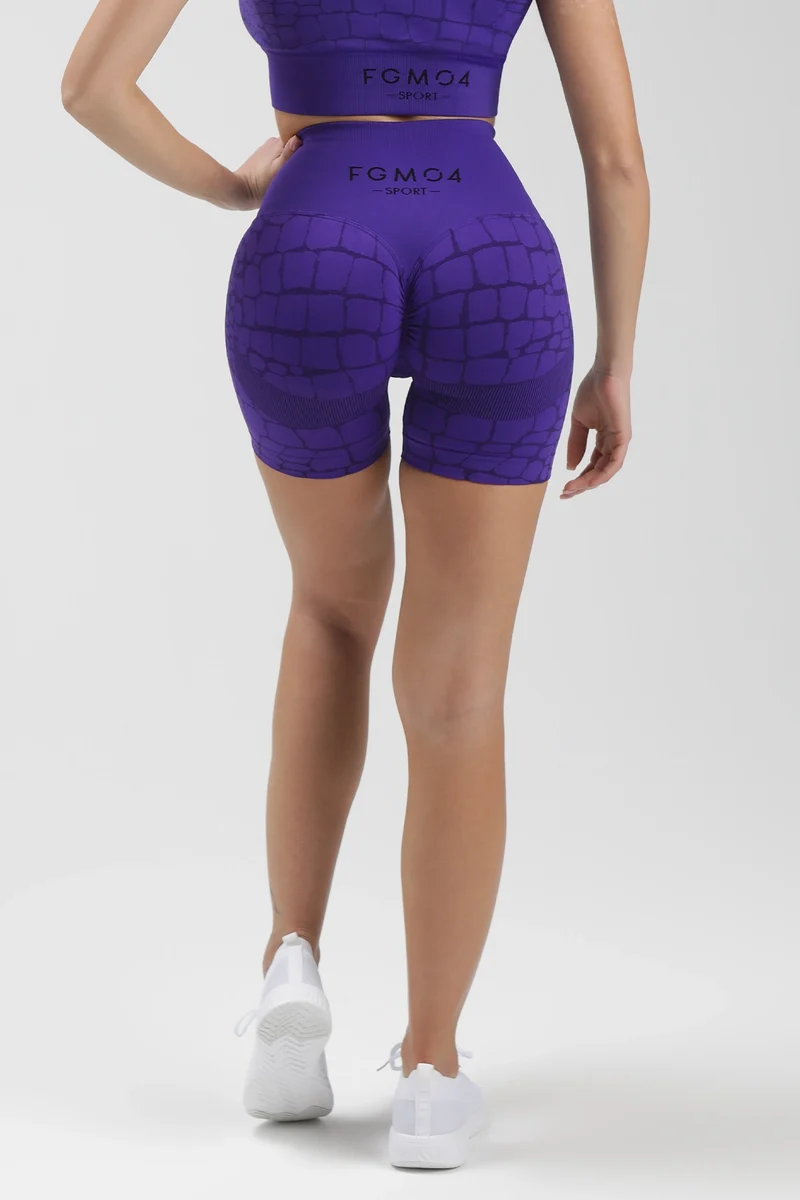 Shorts Push Up All-Up Cocco Viola