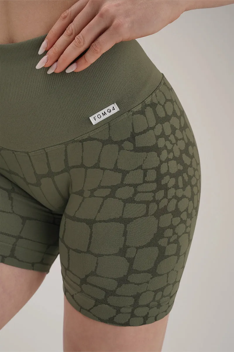 Shorts Push Up All-Up Cocco Verde