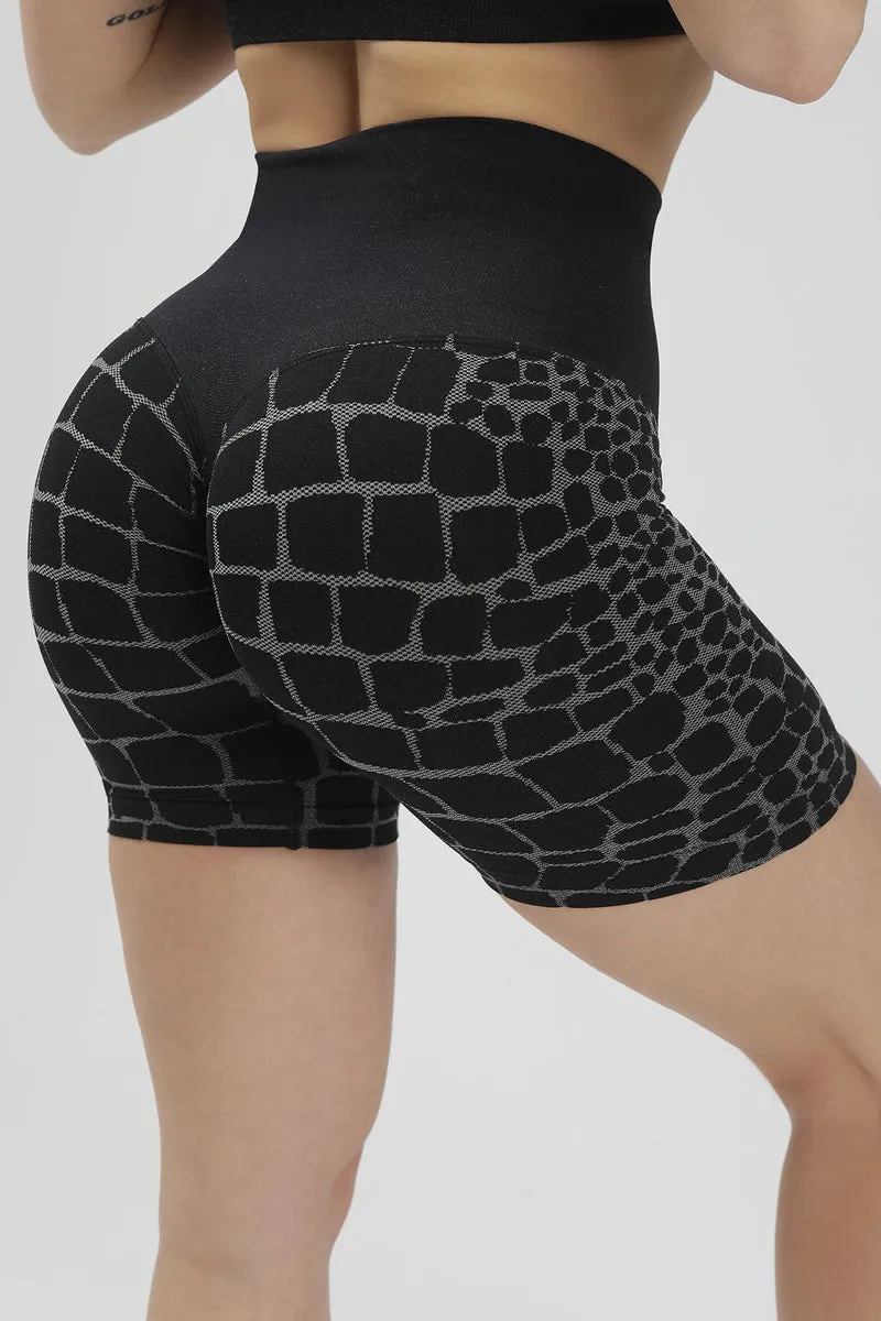 Shorts Push Up All-Up Cocco Nero