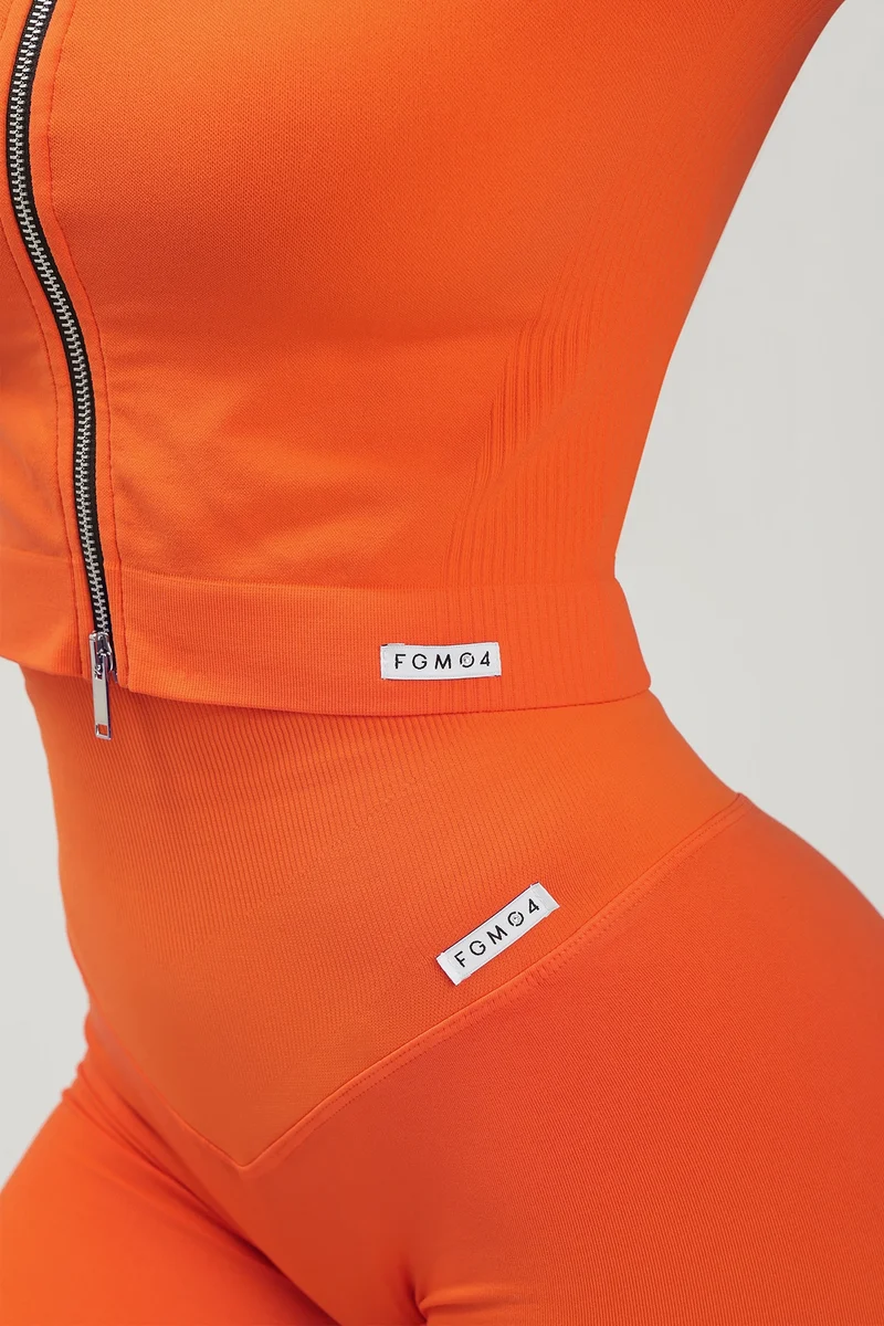 Bolero Full Zip Arancione