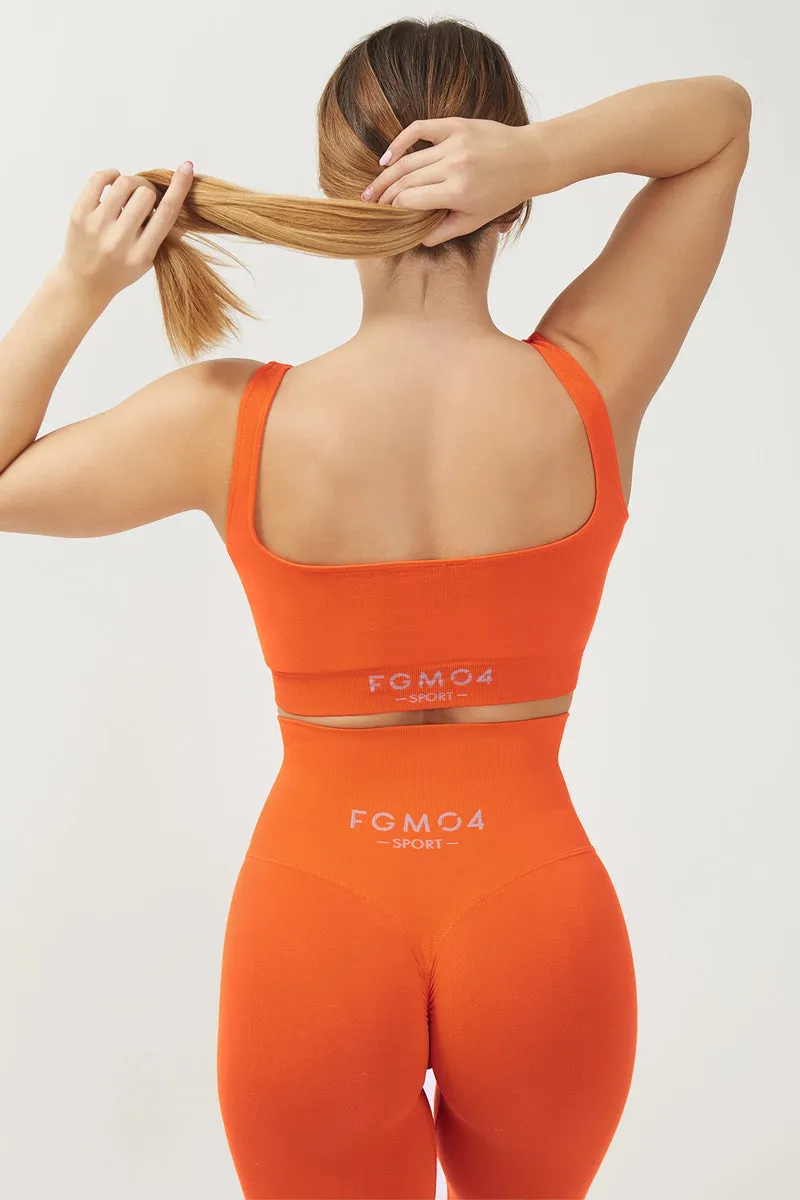 Top Gym Fashion Arancione