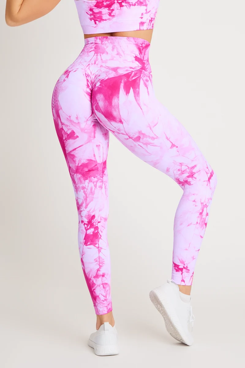 Leggings Push Up Maltinto Rosa wow Paradiso