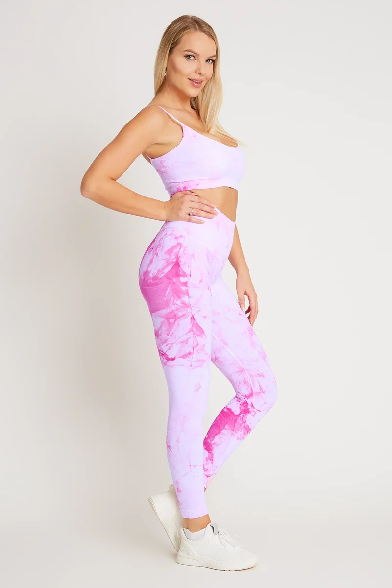 Leggings Push Up Maltinto Rosa wow Paradiso