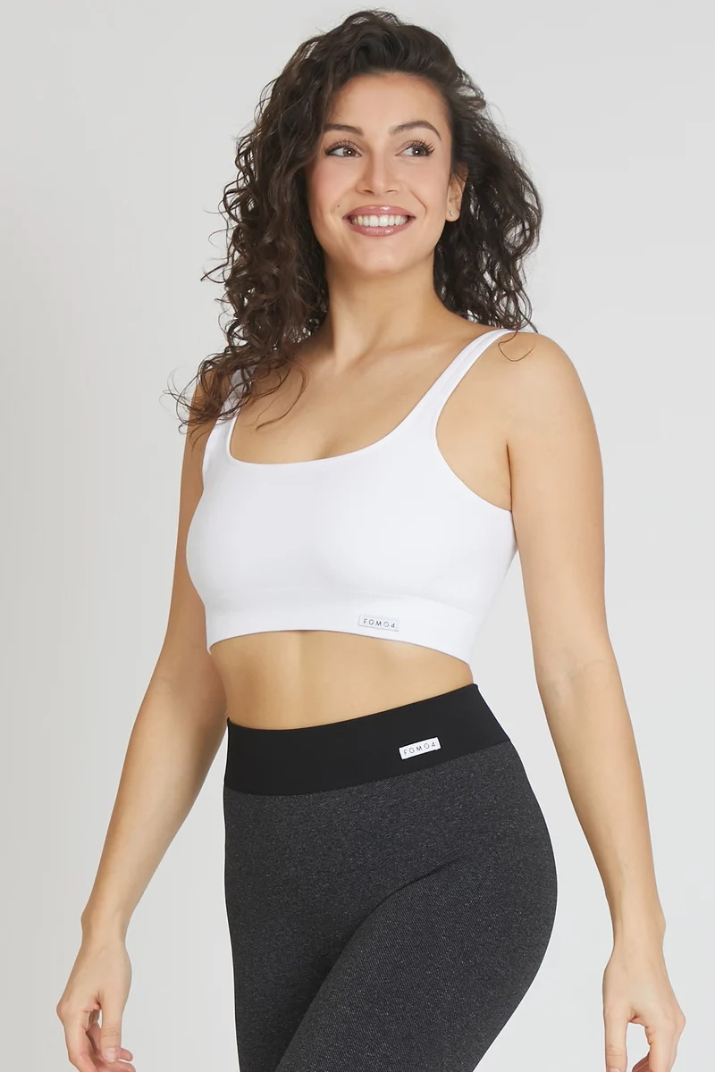 Top Gym Fashion Bianco