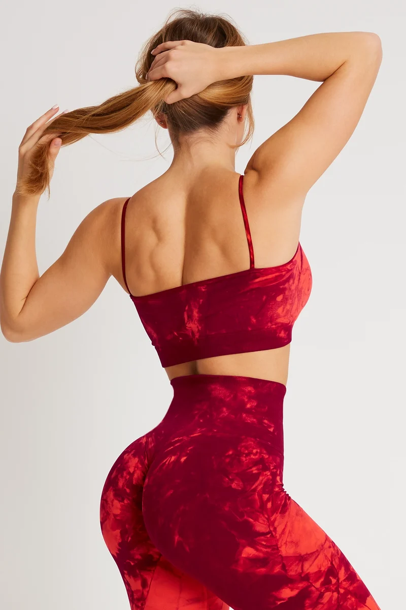 Top Maltinto Rosso Inferno - Taglia Unica