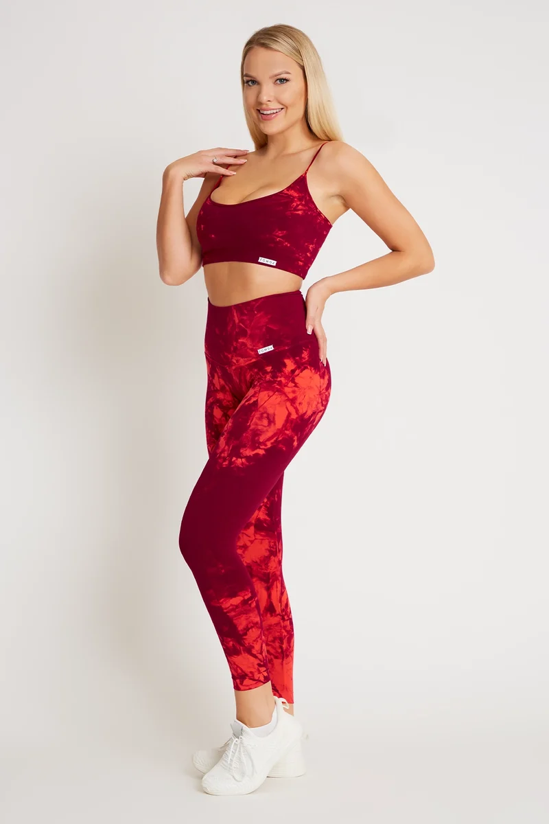 Top Maltinto Rosso Inferno - Taglia Unica