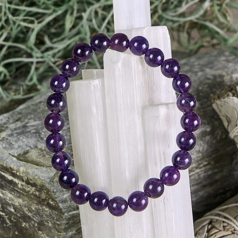 Olivenorma Wassermann – 20. Januar – 18. Februar – Sternzeichen-Astrologie-Kristallarmband-Set