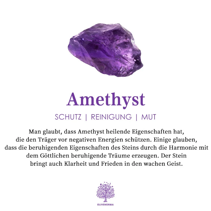 Olivenorma Wassermann – 20. Januar – 18. Februar – Sternzeichen-Astrologie-Kristallarmband-Set