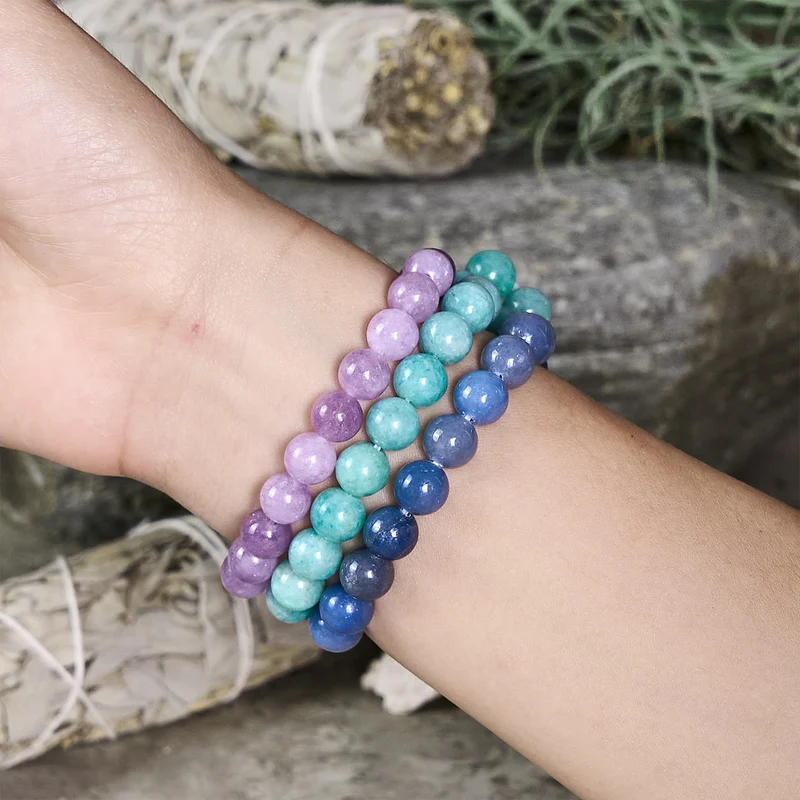 Olivenorma Schütze – 22. Nov. – 21. Dez. – Sternzeichen-Astrologie-Kristallarmband-Set