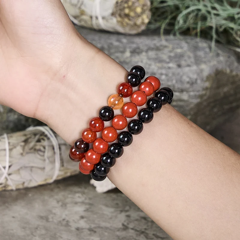 Olivenorma Leo – 23. Juli – 22. August – Sternzeichen-Armbandset mit Kristallen