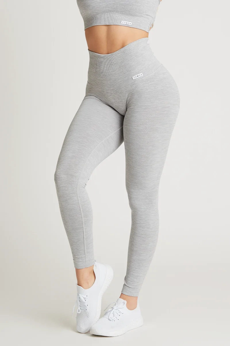 Leggings Push Up Pulsar Grigio