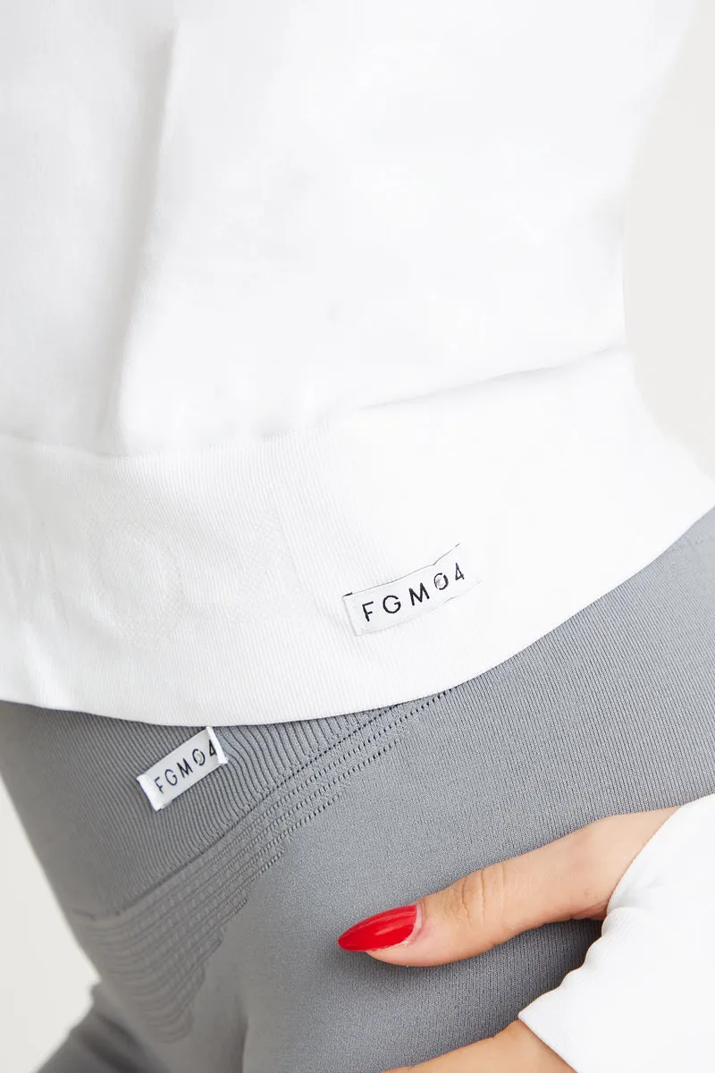 Bolero Zip Bianco