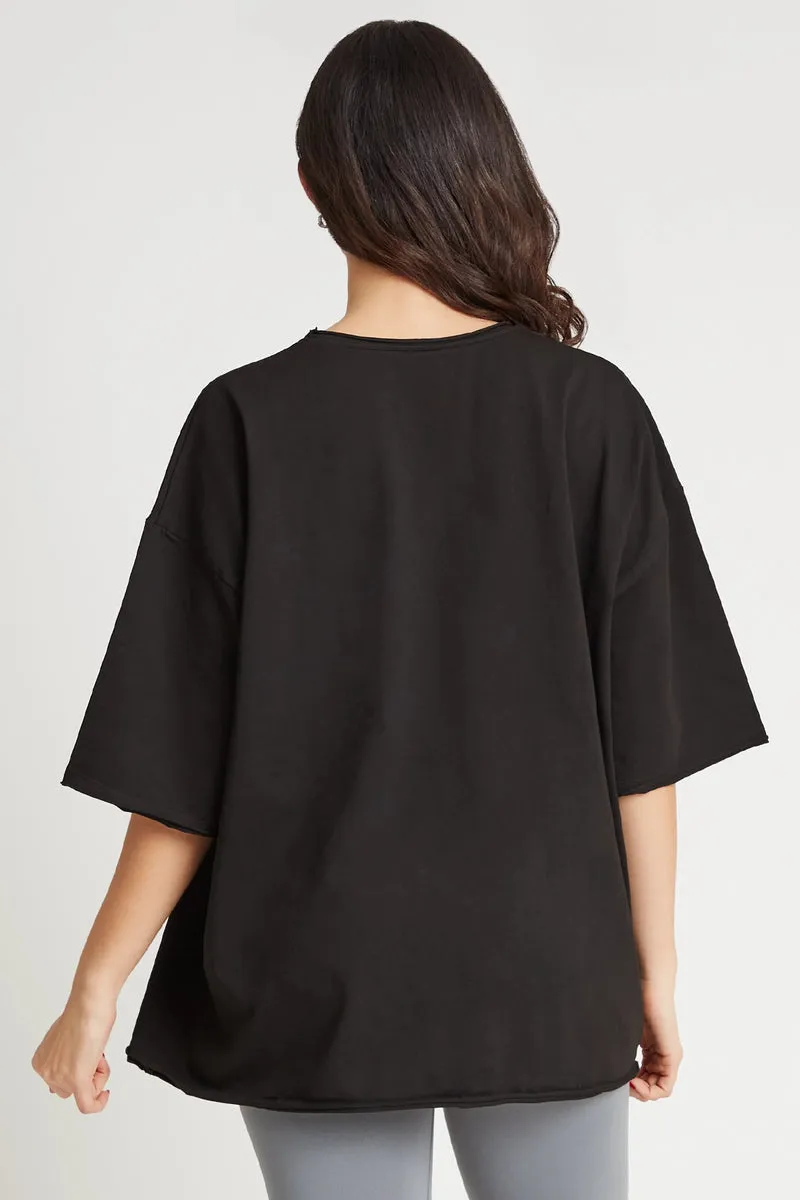Maglia Donna WorkOut Extra Large Nero