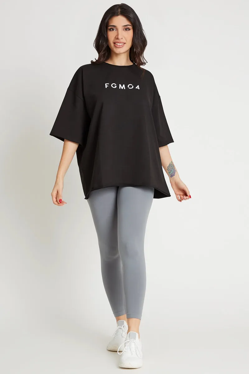 Maglia Donna WorkOut Extra Large Nero