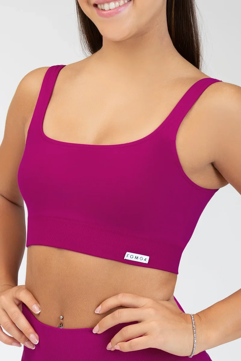 Top Gym Fashion Purple
