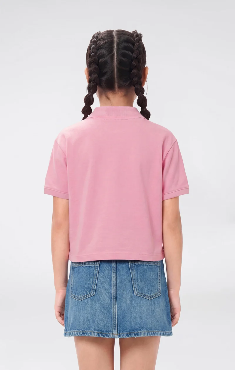 Girls’ Lightweight Jersey Polo Shirt Icons