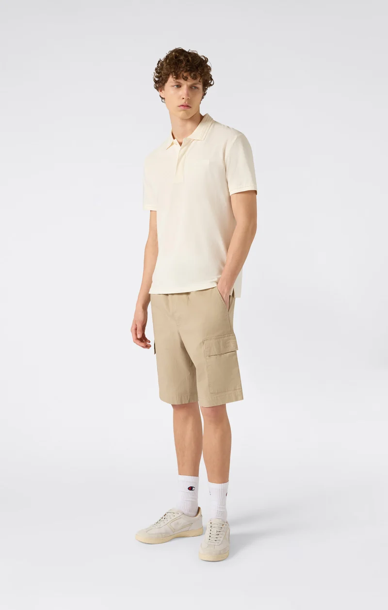 Men’s Polo with Embroidered Logo