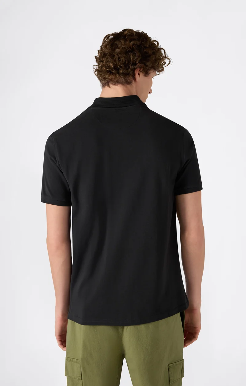 Men’s Polo with Embroidered Logo