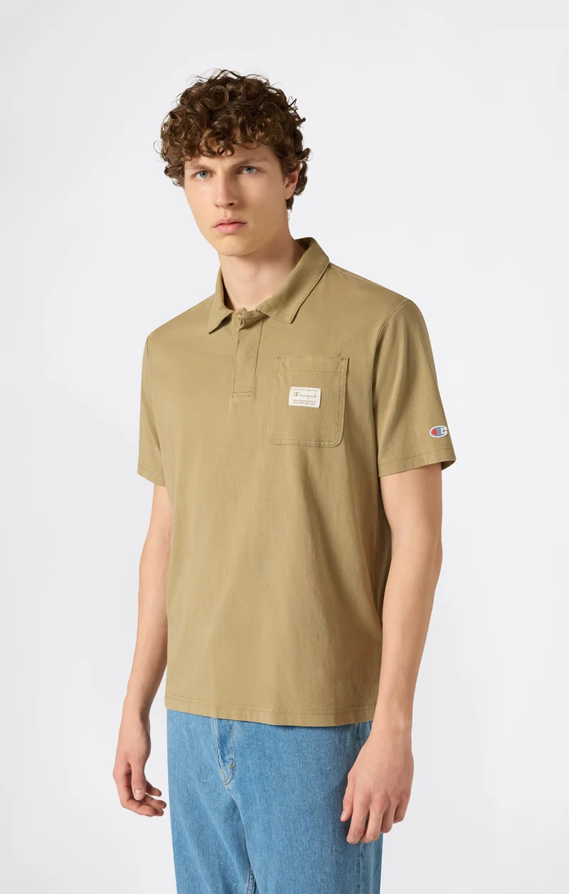Men’s Polo with Chest Pocket