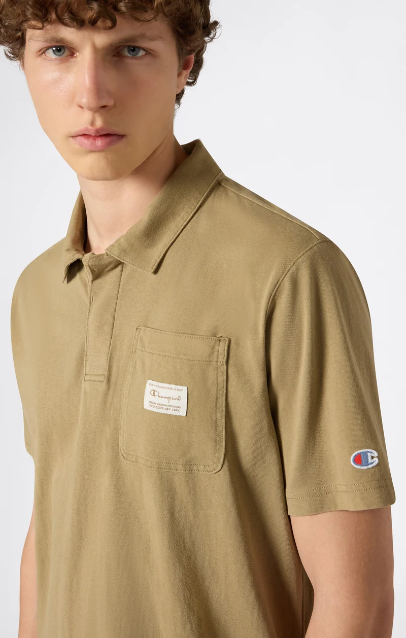 Men’s Polo with Chest Pocket
