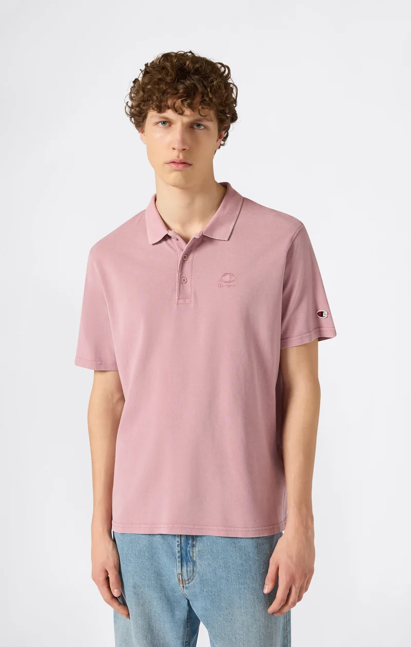 Men’s Washed Effect Polo Icons