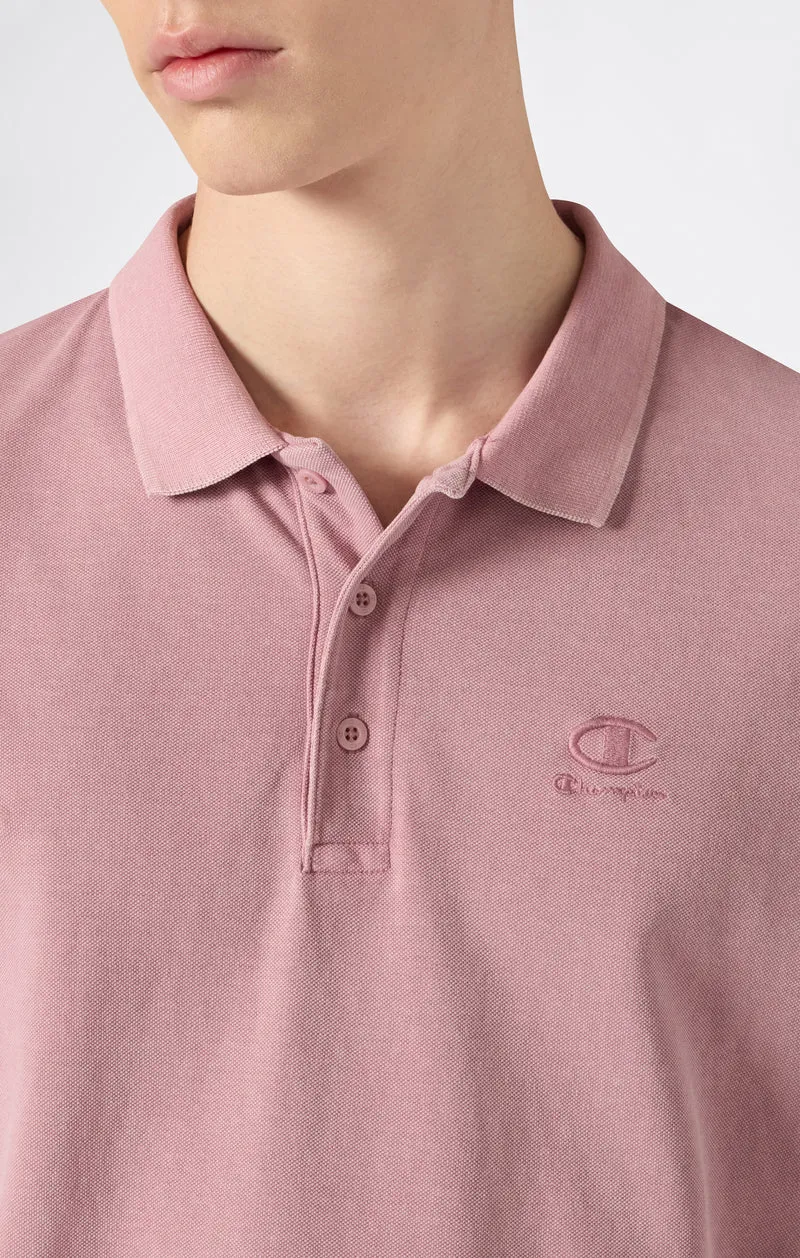 Men’s Washed Effect Polo Icons