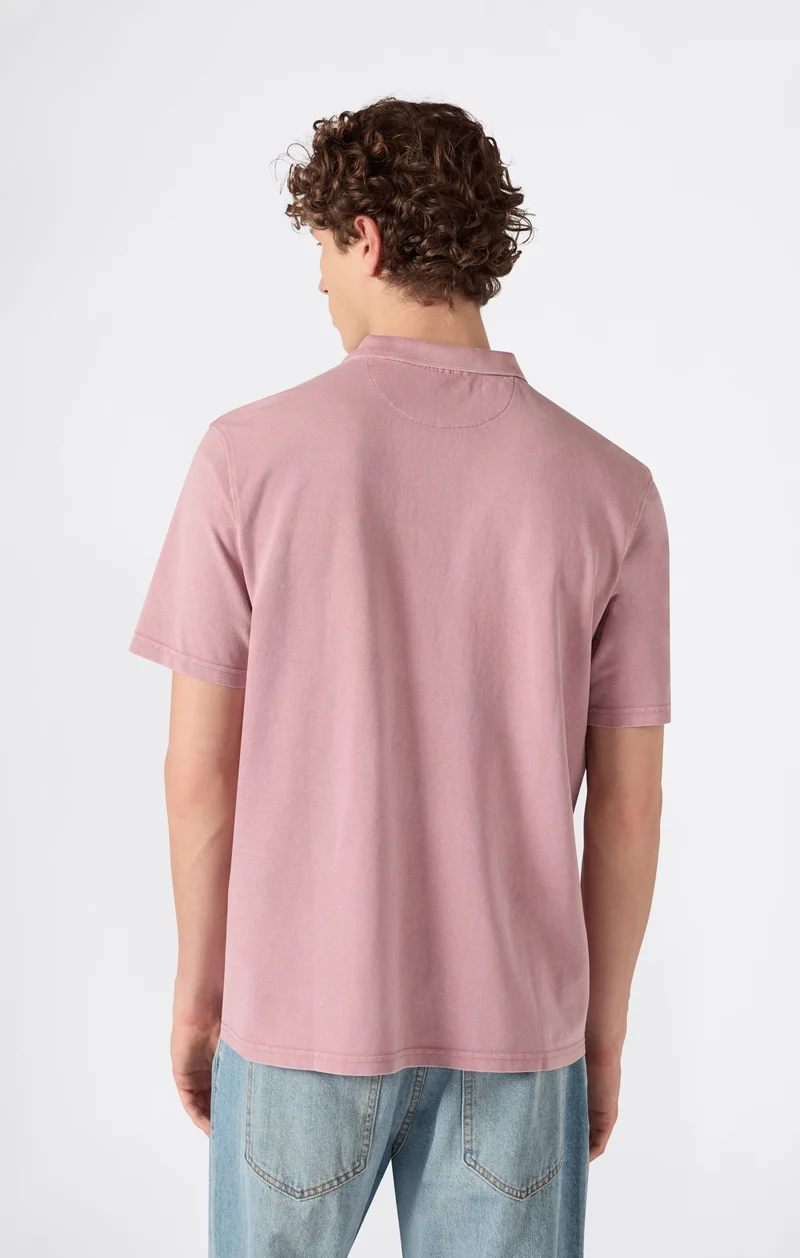 Men’s Washed Effect Polo Icons